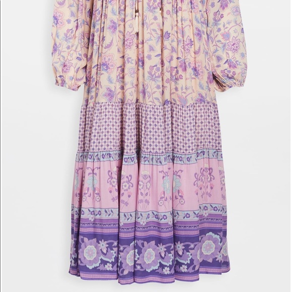 Spell Portobello Road Boho Dress in Lavender - Picture 12 of 13